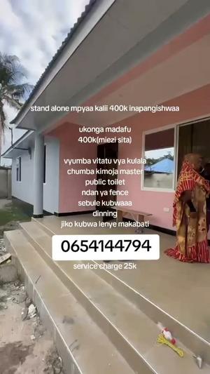 Nyumba ya vyumba vitatu inapangishwa Ukonga Mombasa, Dar Es Salaam Nyumba ya vyumba vitatu inapangishwa Ukonga Mombasa, Dar Es Salaam