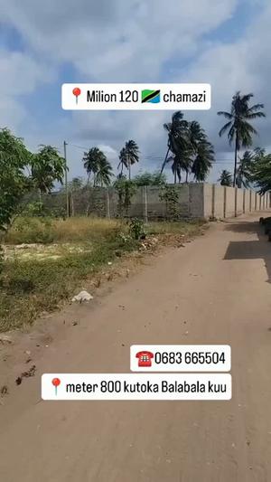 Kiwanja kinauzwa Chamazi Kwa Mkongo, Dar Es Salaam sqm 3000 Kiwanja kinauzwa Chamazi Kwa Mkongo, Dar Es Salaam sqm 3000