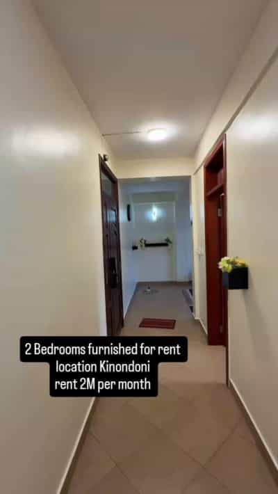 Apartment (Furnished) ya vyumba viwili inapangishwa Kinondoni, Dar Es Salaam