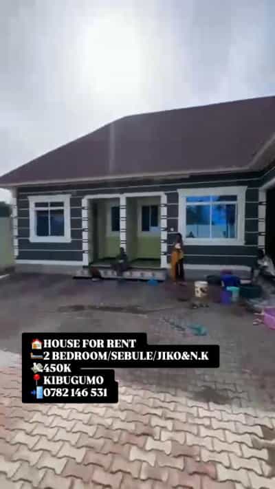 2 Bedrooms House for Rent in Kigamboni, Dar Es Salaam