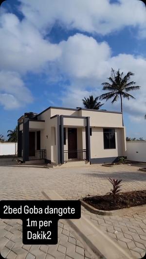 Nyumba ya vyumba viwili inapangishwa Goba Dangote, Dar Es Salaam Nyumba ya vyumba viwili inapangishwa Goba Dangote, Dar Es Salaam