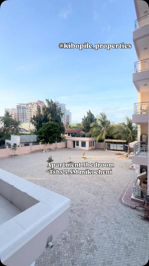 Apartment ya vyumba vitatu inapangishwa Mikocheni, Dar Es Salaam