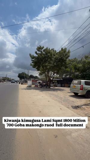 Kiwanja kinauzwa Goba, Dar Es Salaam (1800 sqm) Kiwanja kinauzwa Goba, Dar Es Salaam (1800 sqm)