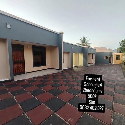 Apartment ya vyumba viwili inapangishwa Goba Half London, Dar Es Salaam