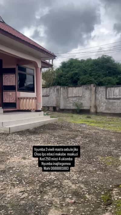 Nyumba ya vyumba vitatu inapangishwa Mbezi Makabe, Dar Es Salaam