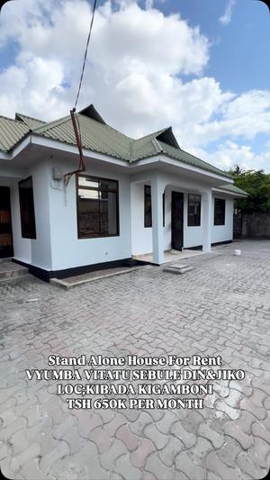 Nyumba ya vyumba vitatu inapangishwa Kibada Kigamboni, Dar Es Salaam