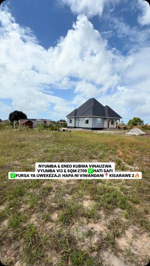 Residential/Commercial Plot for Sale in Kigamboni, Kisarawe II - Tunda, Dar Es Salaam (2700 sqm) Residential/Commercial Plot for Sale in Kigamboni, Kisarawe II - Tunda, Dar Es Salaam (2700 sqm)