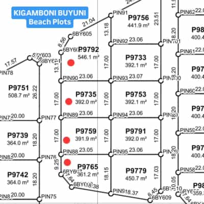 Kiwanja kinauzwa Kigamboni Buyuni, Dar Es Salaam (546 sqm)