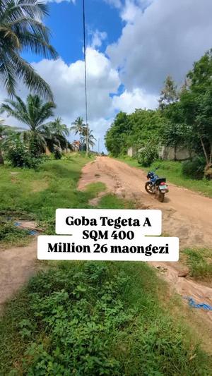 Plot for sale in Goba Tegeta A, Dar Es Salaam sqm 400 Plot for sale in Goba Tegeta A, Dar Es Salaam sqm 400