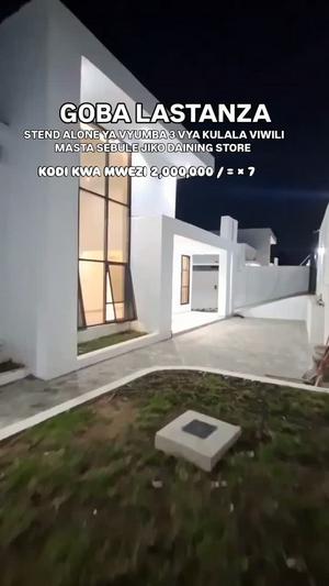 Nyumba ya vyumba vitatu inapangishwa Goba Lastanza, Dar Es Salaam