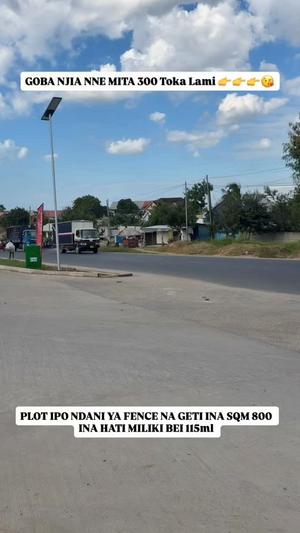Kiwanja kinauzwa Goba Njia Nne, Dar Es Salaam sqm 800