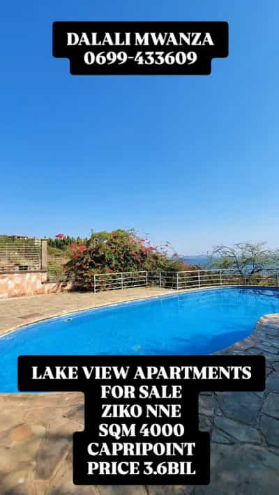 Apartment ya vyumba vitatu inauzwa Capri Point, Mwanza (4000 sqm)