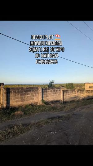 Viwanja vinauzwa Mbweni Kiembeni, Dar Es Salaam sqm 1000 Viwanja vinauzwa Mbweni Kiembeni, Dar Es Salaam sqm 1000