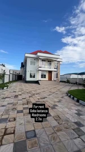 Nyumba ya vyumba vinne inapangishwa Goba Lastanza, Dar Es Salaam