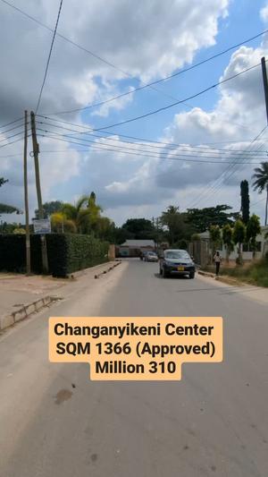 Plot for sale in Changanyikeni, Dar Es Salaam sqm 1366 Plot for sale in Changanyikeni, Dar Es Salaam sqm 1366
