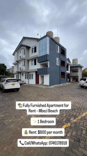 1 Bedroom Furnished Apartment for Rent in Mbezi Beach, Dar Es Salaam