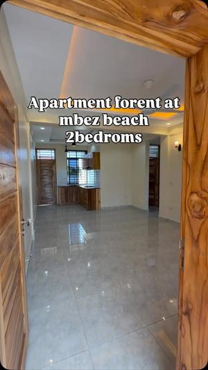 Apartment ya vyumba viwili inapangishwa Mbezi Beach Kwazena, Dar Es Salaam