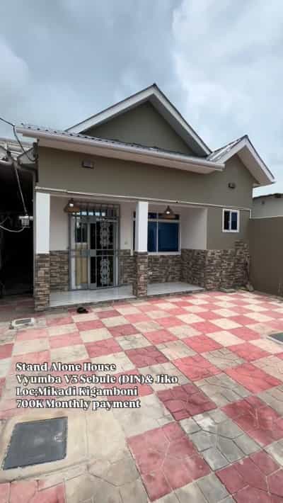 Nyumba ya vyumba vitatu inapangishwa Mikadi Kigamboni, Dar Es Salaam