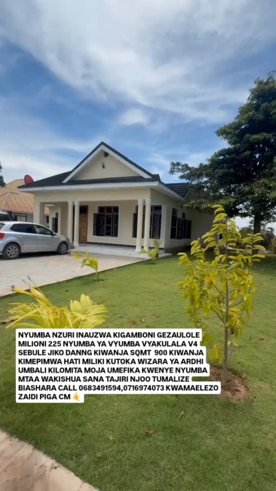 House for sale in Kigamboni, Dar Es Salaam