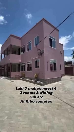 Apartment ya vyumba viwili inapangishwa Tegeta Kibo Complex, Dar Es Salaam