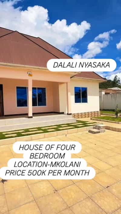 Nyumba ya vyumba vinne inapangishwa Mkolani, Mwanza