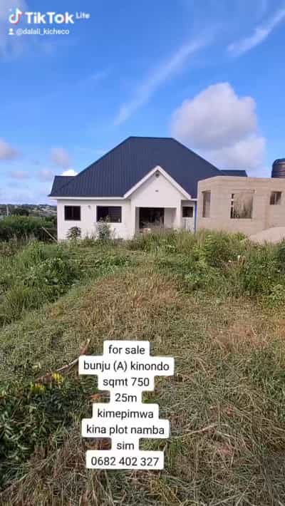 Kiwanja kinauzwa Bunju A Kinondo, Dar Es Salaam (750 sqm)