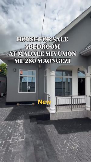 4 Bedrooms House for Sale in Madale Mivumoni, Dar Es Salaam (500 sqm)