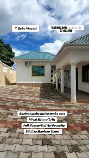 Nyumba ya vyumba vitatu inapangishwa Goba Mageti, Dar Es Salaam