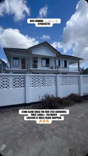 5 Bedrooms House for Rent in Mbezi Beach, Dar Es Salaam
