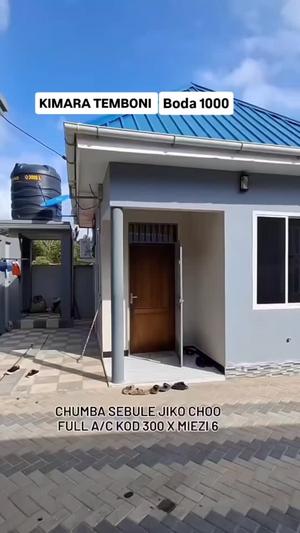 Apartment ya chumba kimoja inapangishwa Kimara Temboni, Dar Es Salaam