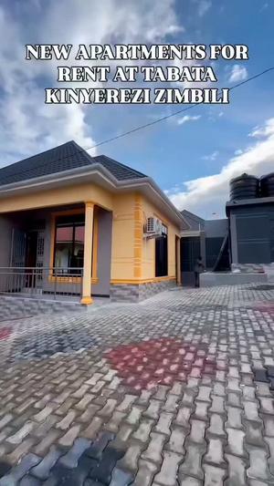 Apartment ya vyumba viwili inapangishwa Tabata Kinyerezi Zimbili, Dar Es Salaam