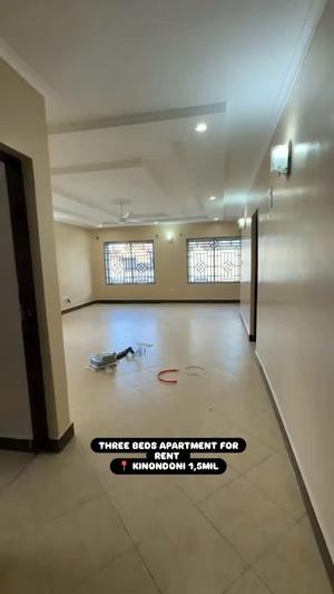 Nyumba/Apartment ya vyumba vitatu inapangishwa Kinondoni, Dar Es Salaam