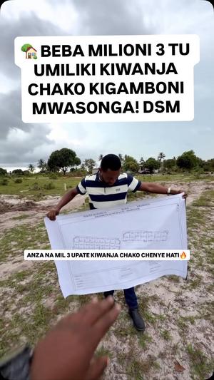 Plots for sale in Kigamboni Mwasonga, Dar Es Salaam