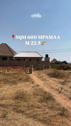 Kiwanja kinauzwa Mpamaa, Dar Es Salaam sqm 600