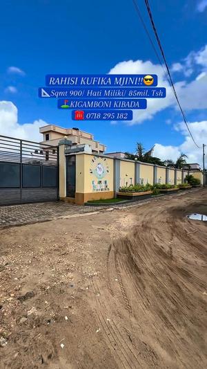 Kiwanja kinauzwa Kibada, Dar Es Salaam sqm 900