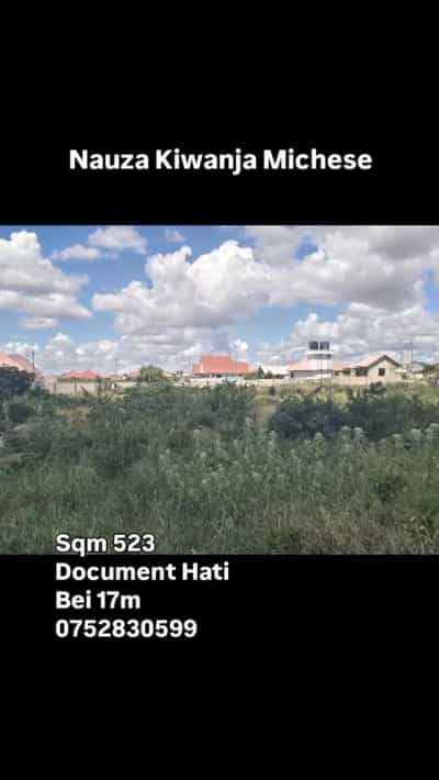 Residential Plot for Sale in Michese, Dodoma (523 sqm)