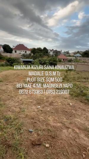 Kiwanja kinauzwa Kimara, Dar Es Salaam sqm 500 Kiwanja kinauzwa Kimara, Dar Es Salaam sqm 500