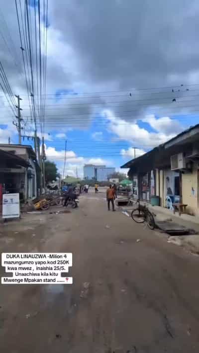 Duka linauzwa Mwenge Mpakan, Dar Es Salaam Duka linauzwa Mwenge Mpakan, Dar Es Salaam