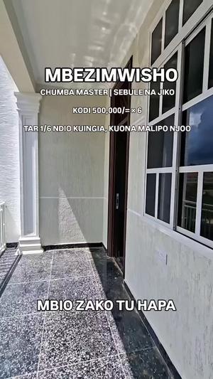 Apartment ya chumba kimoja inapangishwa Mbezi Mwisho, Dar Es Salaam