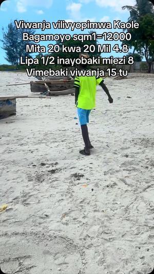 Residential/Commercial Plots for Sale in Bagamoyo Kaole, Pwani (400 sqm) Residential/Commercial Plots for Sale in Bagamoyo Kaole, Pwani (400 sqm)