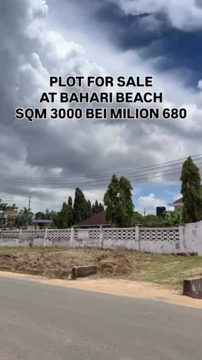 Plot for sale in Bahari Beach, Dar Es Salaam sqm 3000