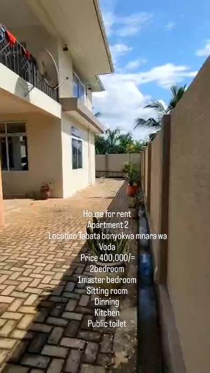 Apartment ya vyumba viwili inapangishwa Tabata Segerea Bonyokwa, Dar Es Salaam