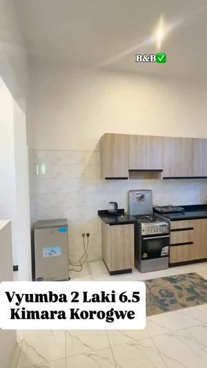 Nyumba/Apartment ya vyumba viwili inapangishwa Kimara Korogwe, Dar Es Salaam