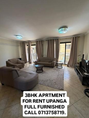 Nyumba/Apartment ya vyumba vitatu inapangishwa Upanga, Dar Es Salaam