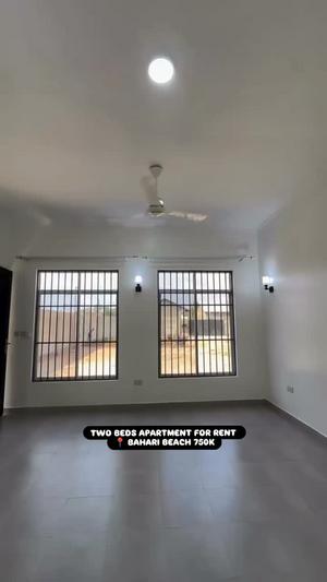 Apartment ya vyumba viwili inapangishwa Bahari Beach, Dar Es Salaam