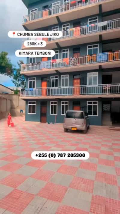 Apartment ya chumba kimoja inapangishwa Kimara Temboni, Dar Es Salaam