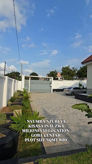 Nyumba ya vyumba vinne inauzwa Goba Centre, Dar Es Salaam (800 sqm) Nyumba ya vyumba vinne inauzwa Goba Centre, Dar Es Salaam (800 sqm)