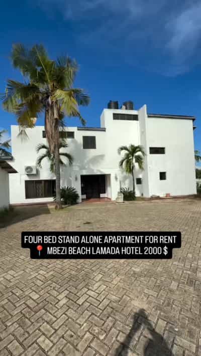 Apartment ya vyumba vinne inapangishwa MBEZI BEACH, Dar Es Salaam
