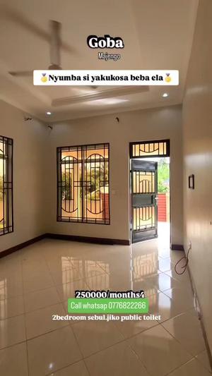 2 Bedrooms House for Rent in Goba Majengo, Dar Es Salaam