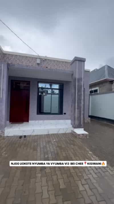 Nyumba ya vyumba vitatu inauzwa Kigamboni, Kisiwani, Dar Es Salaam (400 sqm)